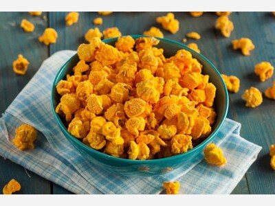 All I want for Christmas is some Cheezy Cheddar Popcorn