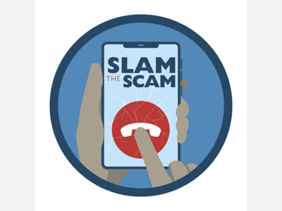 National Slam the Scam Day is March 9, 2023