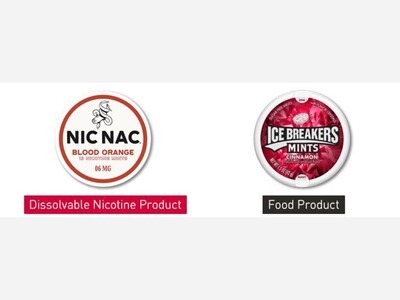  The FDA Warns Firm Selling Illegal Flavored “Nicotine Mints”