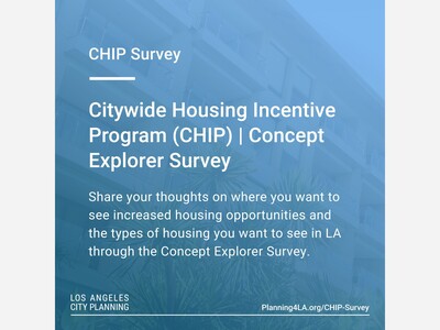 Feedback Needed for the Citywide Housing Incentive Program (CHIP)